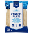 METRO Chef Zanderfilet mit Haut tiefgefroren 170 - 230g je Stück = 800 g