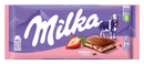 Milka Tafelschokolade, Erdbeer-Joghurt 100g