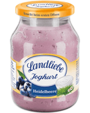 Landliebe Joghurt mit Heidelbeeren 500g MEHRWEG