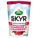 Arla Skyr Fruchtjoghurt, Himbeere/Cranberry 450g