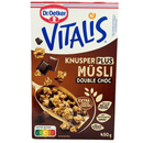 Dr. Oetker Knusper-Müsli Vitalis, Plus Double Chocolate 450g