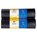 Abfallsäcke 70 x 110 cm Schwarz 120 l Polyethylen (PE) 70 My, 2 x 25 Stück