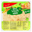 Jeden Tag Tortilla Wraps Mehrkorn 6 Stück 372g
