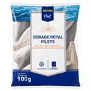 METRO Chef Dorade Royal Filets mit Haut – praktisch grätenfrei tiefgefroren 900 g