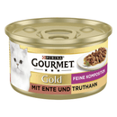 Gourmet Feine Komposition Ente & Truthahn - 85 g Dose
