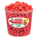 Haribo Primavera Erdbeeren (klein) 500 Stück - 1,15 kg Dose