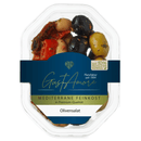 Gustamore Olivensalat mit Oliven, Bohnen, getr. Tomaten, Peperoni in Öl - 1 x 160 g