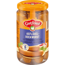 Gutfried Geflügel-Bockwurst, mit Sonnenblumenöl 6 Stück 180g