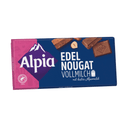 Alpia Tafelschokolade, Edel Nougat Vollmilch 100g