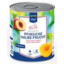 METRO Chef Pfirsichhälften in Fruchtsaft - 850 ml Dose