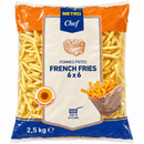 METRO Chef French Fries 6 x 6 mm tiefgefroren - 2,5