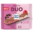 Ritter Sport Tafelschokolade, Duo Fruity XXL 218 g