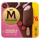 Magnum Stiel-Eis, Yoghurt/Raspberry 6 Stück 600ml