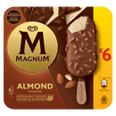 Magnum Stiel-Eis, Mandel Eis 6  Stück