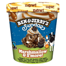 Ben und Jerry's Sundae Marshmallow und S'more Eis 427ml