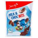 Schoko- und Milchstückchen 200 g .