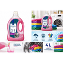 METRO PROFESSIONAL Color / Bunt Flüssigwaschmittel – 4 L für bis zu 100 Waschgänge