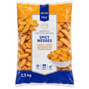 METRO Chef Spicy Wedges tiefgefroren - 2,5 kg Beutel