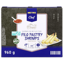 METRO Chef Filo Pastry Garnele tiefgefroren - 960 g Packung