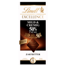 Lindt Excellence Tafeln 50% Mild - 100 g Packung