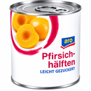 aro  Pfirsich leicht gezuckert, halbe Frucht - 850 ml Dose k