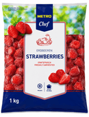 METRO Chef Premium Erdbeeren tiefgefroren - 1 kg Beutel (Dauerhaft günstig) k