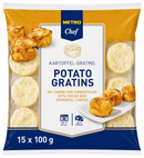 METRO Chef Kartoffelgratin mit Sahne & Emmentaler tiefgefroren 1,5 kg Beutel XXL Packung k