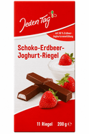 Schokoriegel mit Erdbeer/Joghurt Creme 11 Riegel 200 g