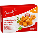 Chicken Nuggets im Backteig – Knusprig, würzig und mit leckerem Dip! 300g k
