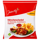 Hähnchenschenkel mit Rückenstück tiefgefroren ofenfertig 1 kg k