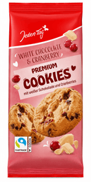 Cookies Weiße Schokolade & Cranberry 200 g k