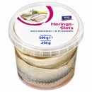 Hochwertiger Heringsfilet nach Matjesart in Öl - 500 g Becher (Tiefpreis) k