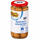 Schinkenwürstchen 5 Stück ATG 250 g - 380 g Glas k