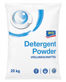 aro Vollwaschmittel Pulver 250 Waschladungen 20 kg XXL Sack