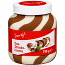 Jeden Tag Duo-Schoko-Creme 750g Glas