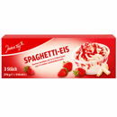 Jeden Tag Spaghetti-Eis Vanilleis mit Erdbeersauce 3 x170 ml