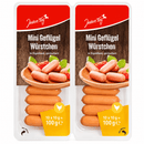 Jeden Tag Geflügel-Würstchen, 10x10g