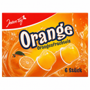Jeden Tag Orangen-Sticks, Orangenfruchteis 6 Stück/660ml