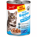 Jeden Tag Katzen-Nassfutter Saftige Happen, Seelachs 415g