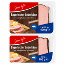 Jeden Tag! Original Bayrischer Leberkäse fein 2x200g = 400g