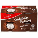 Jeden Tag Schokoladen Pudding mit Sahne 4x115g