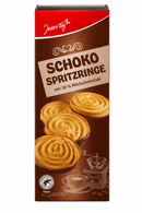 Jeden Tag Schoko-Spritzringe, Spritzgebäck mit Milchschokolade 250 g