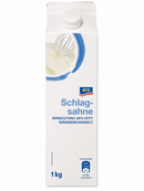 Schlagsahne 30 % Fett - 1 kg Packung k