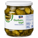 aro Gurkentopf würzig-knackig - 580 ml Glas (Tiefpreis) k
