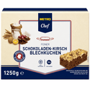 METRO Chef Schokoladen-Kirsch-Kuchen Blechkuchen tiefgefroren 12 Portionen - 1,25 kg k