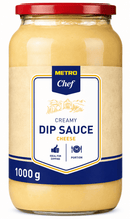 Chef Cheese Dip mit Käsegeschmack und Jalapeño-Chilis - 1 kg Glas k