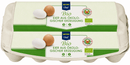 Premium Bio Eier L-M Weiß/Braun (Güteklasse A) 10 Stück je Schachtel k