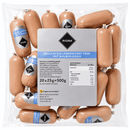 RIOBA Premium Delikatess Leberwurst fein aus Schwein & Kalbsfleisch einzeln verpackt 20 Stück à 25 g = 500 g k