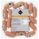 RIOBA Premium Geflügelleberwurst einzeln verpackt 20 Stück à 25 g - 500 g k