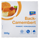 aro Back Camembert tiefgefroren,vorgebacken, paniert, 4 Stück à 75 g 300 g Packung
